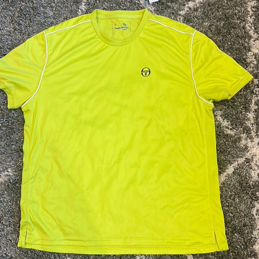 Sergio Tacchini Neon Green T-Shirt